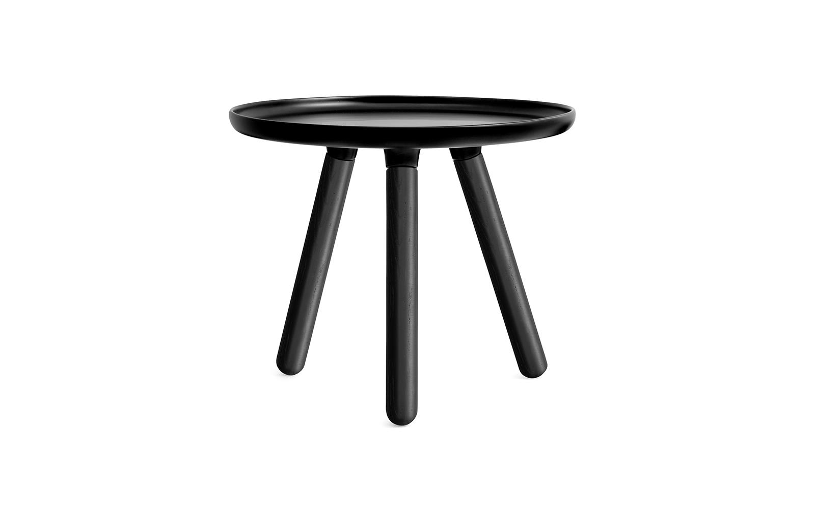 Tablo Table A Minimalistic Coffee Table In Black With Legs Of Ash