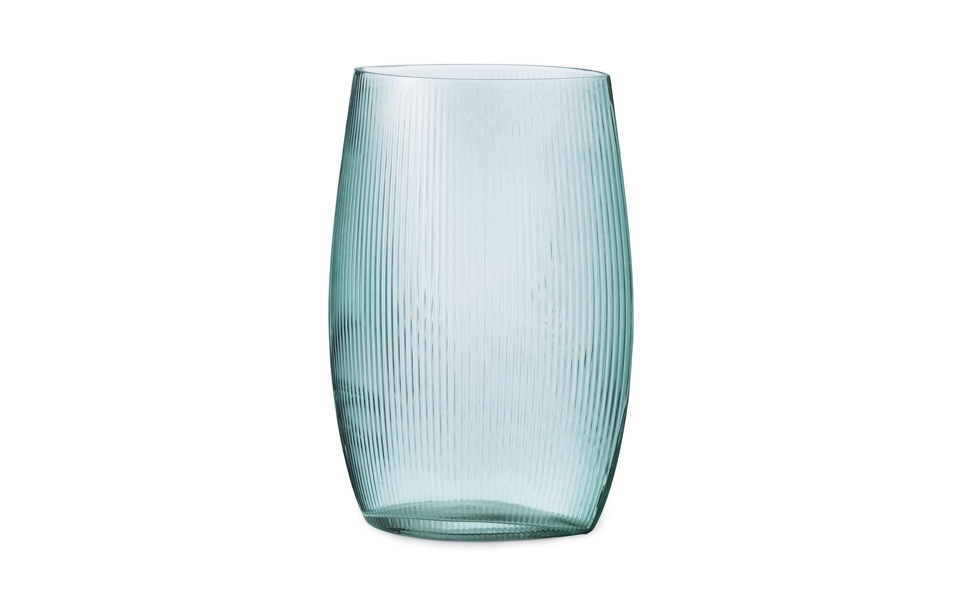 Tide Vase H28 Blue