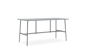 Union Bar Table 190 X 60 Cm X H105 5 Cm Black