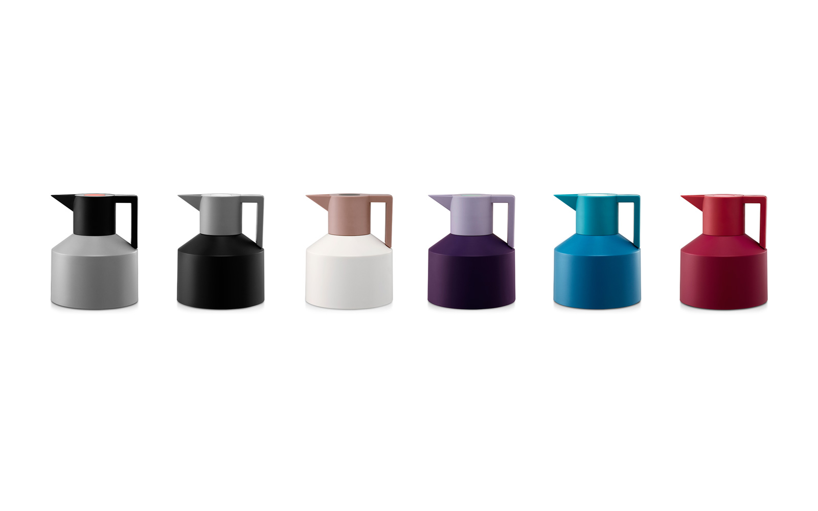 Geo vacuum flask group row all colors