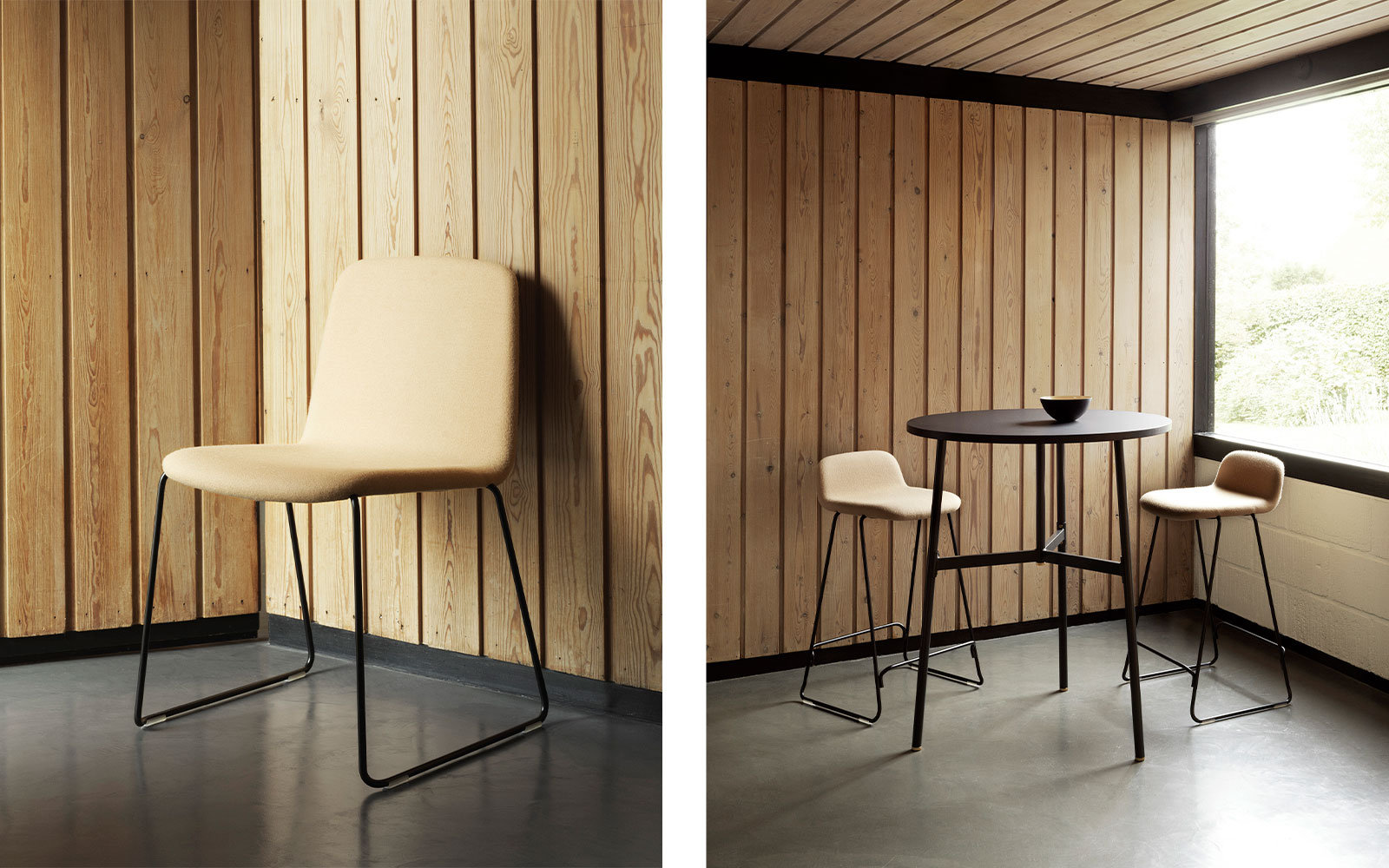 Just chair and barstool Normann Copenhagen