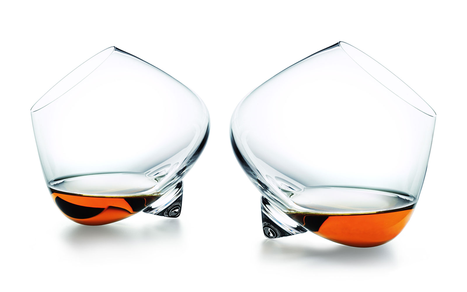 Liqueur glass function two glasses orange