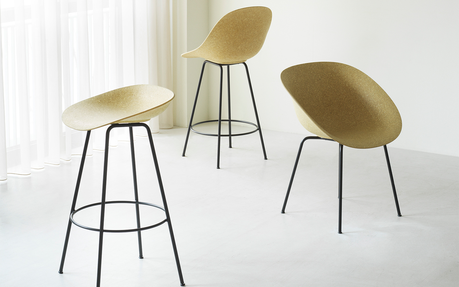 Mat barstool Normann Copenhagen