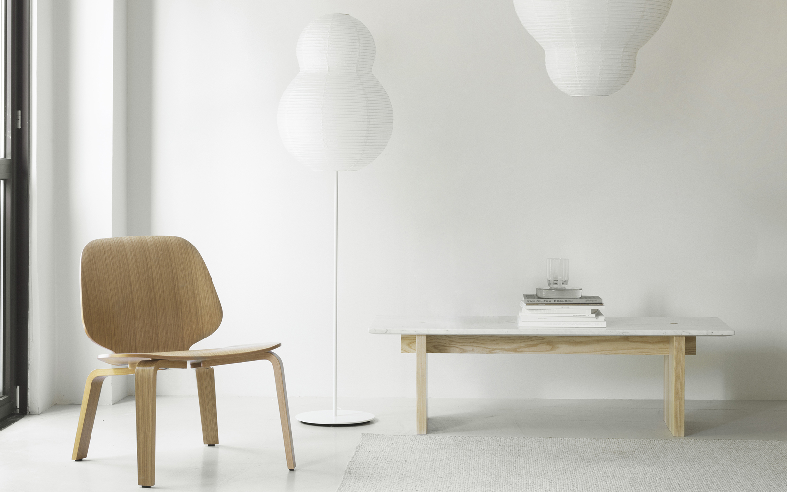 Puff Floor Lamp Bubble EU White