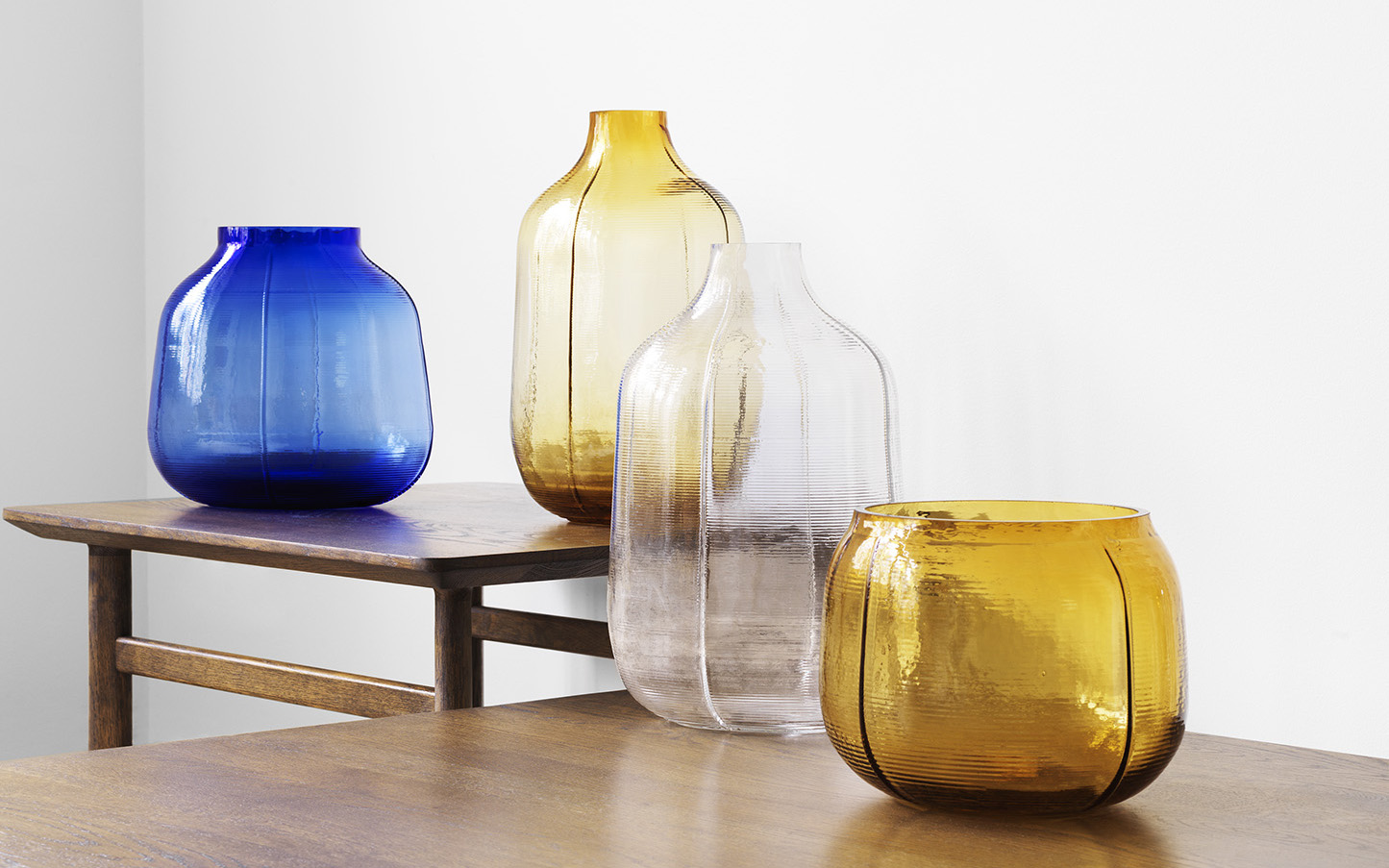 Step vases - all variants - Normann Copenhagen