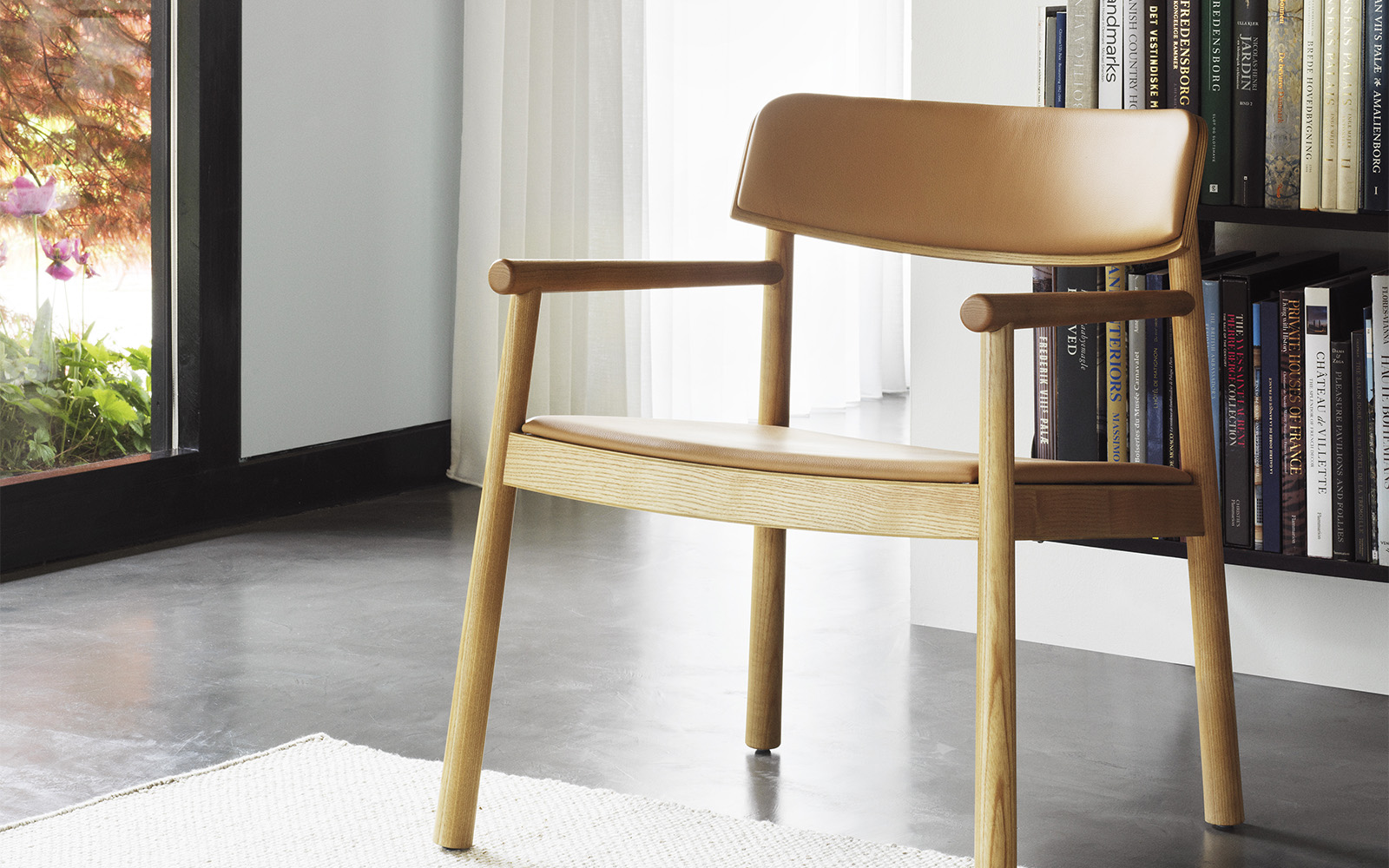 Timb Loungechair tan Normann Copenhagen