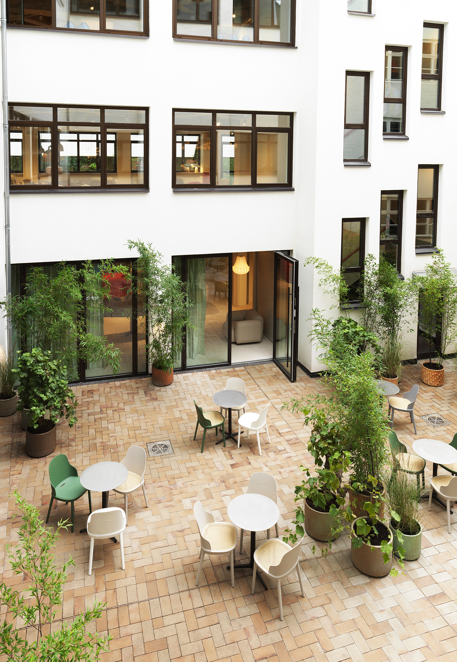 Normann Copenhagen Headquarters courtyard