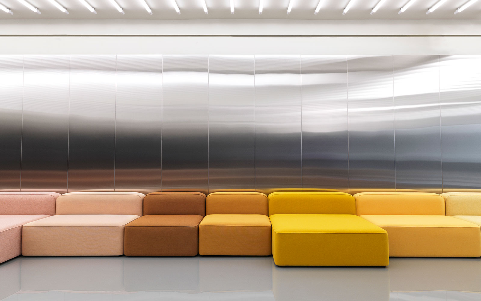 Long colorful Rope Sofa
