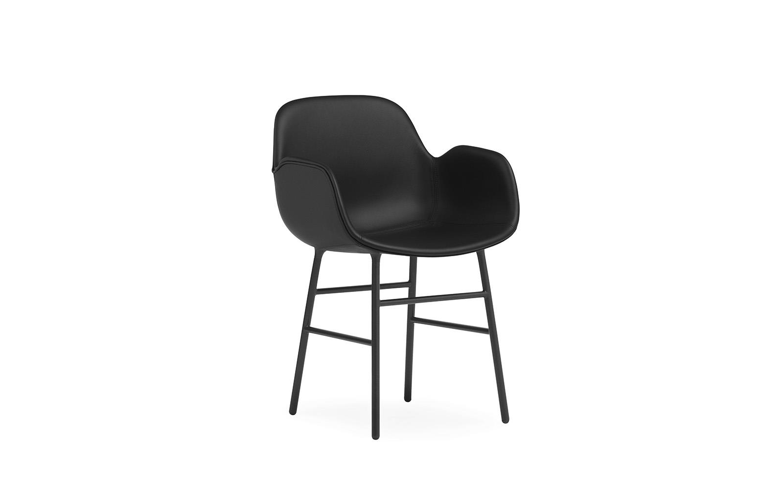 Form Armchair Full Upholstery Steel