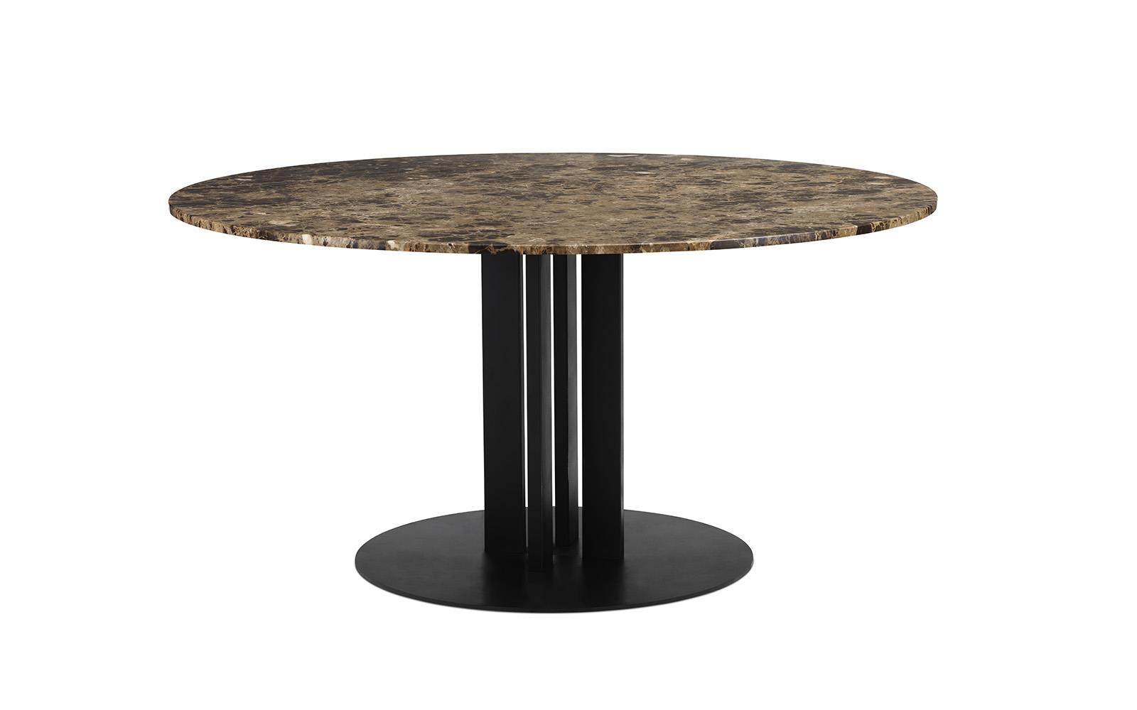Scala bord H75 Ø150 cm marmor