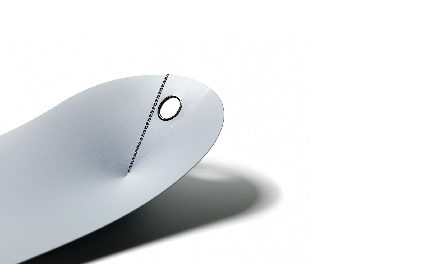 Dustpan grey closeup