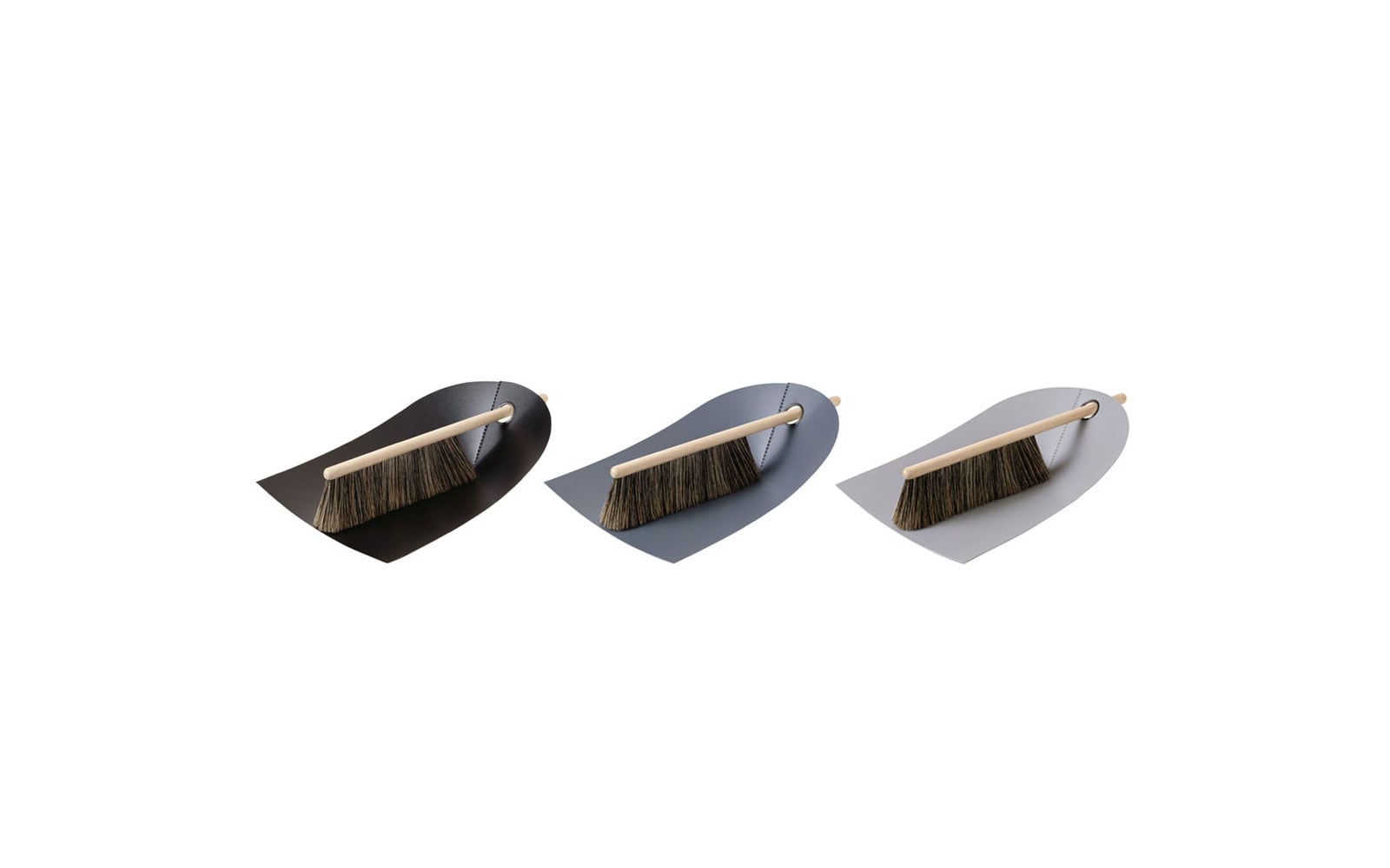Dustpan greyscale grey black three group