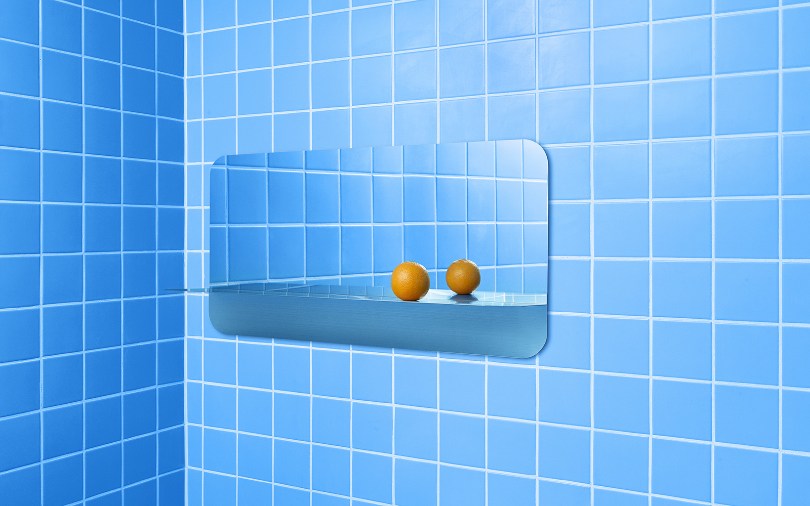 Horizon mirror stainless steel Normann Copenhagen