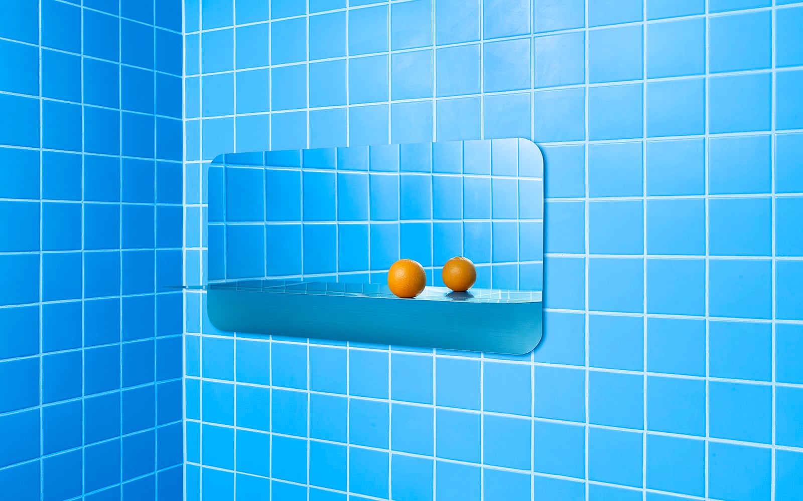Horizon mirror stainless steel Normann Copenhagen