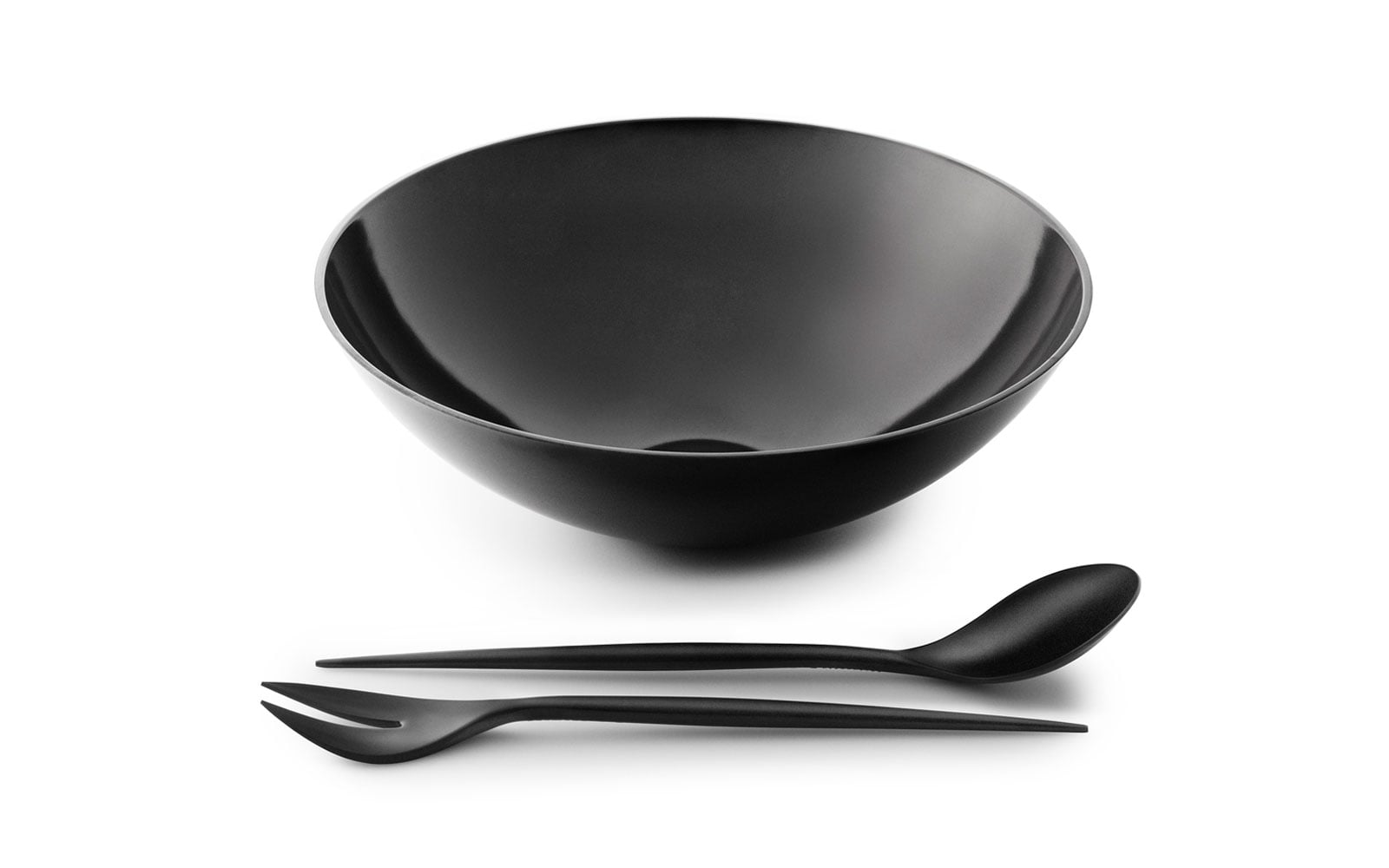 Krenit salad set and salad bowl black