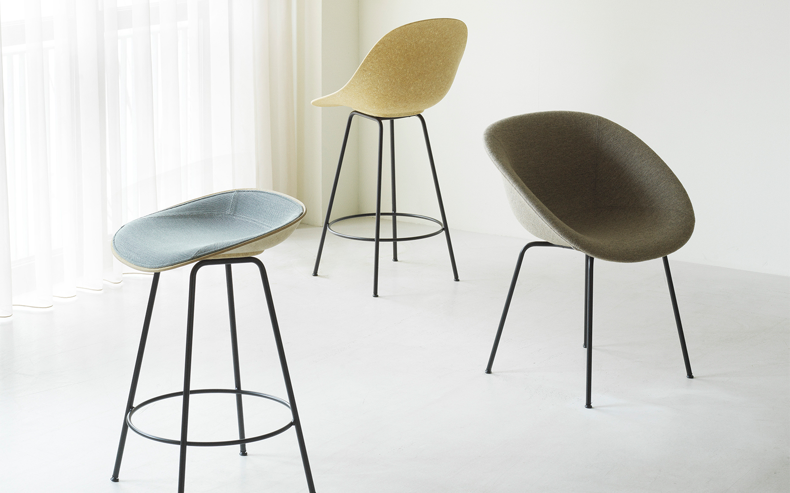 Mat barstool Normann Copenhagen