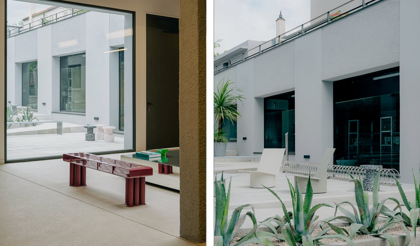 Yard Agency, architectural office project with Normann Copenhagen's Bit Stools