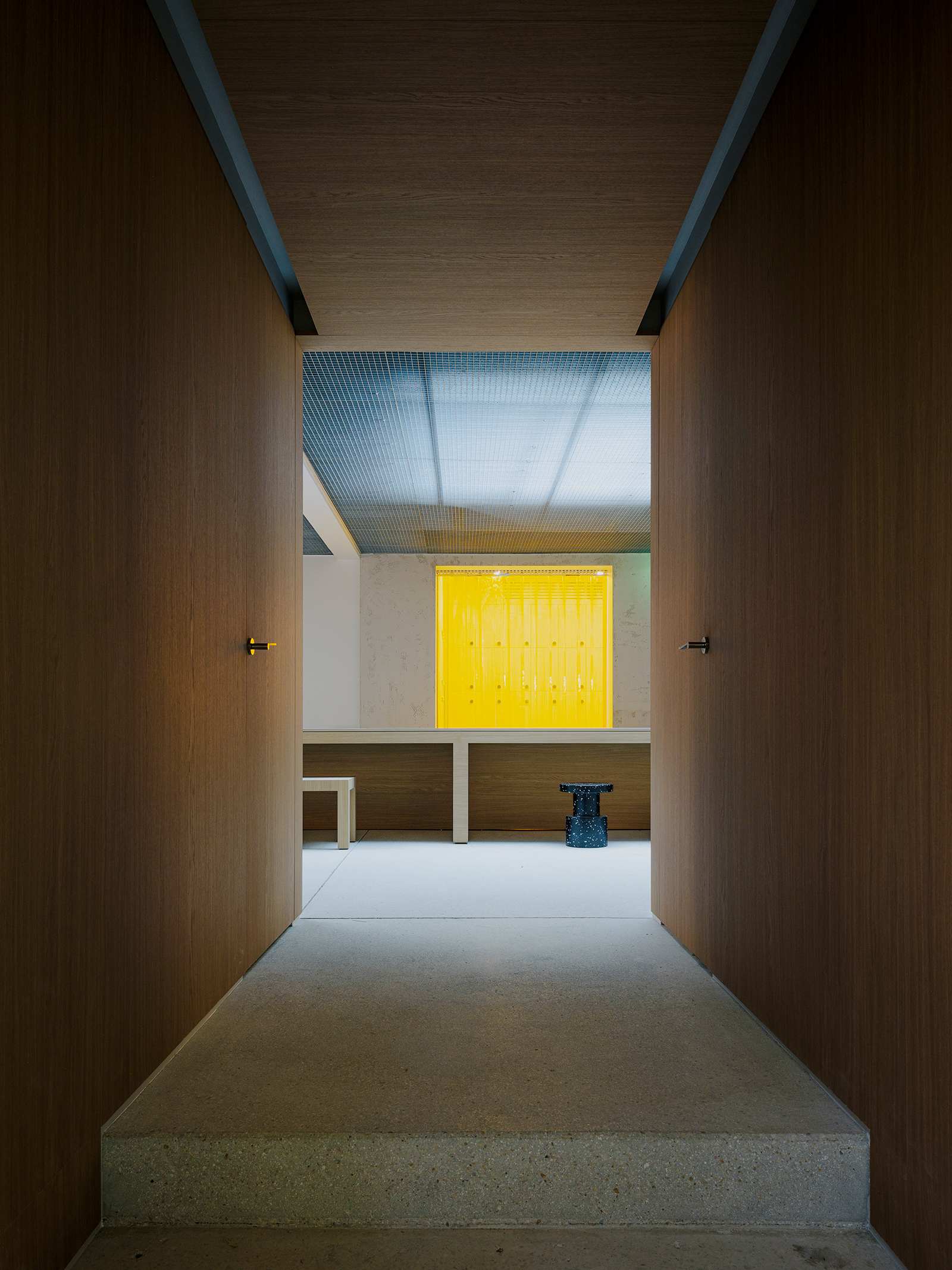 Yard Agency, architectural office project with Normann Copenhagen's Bit Stools