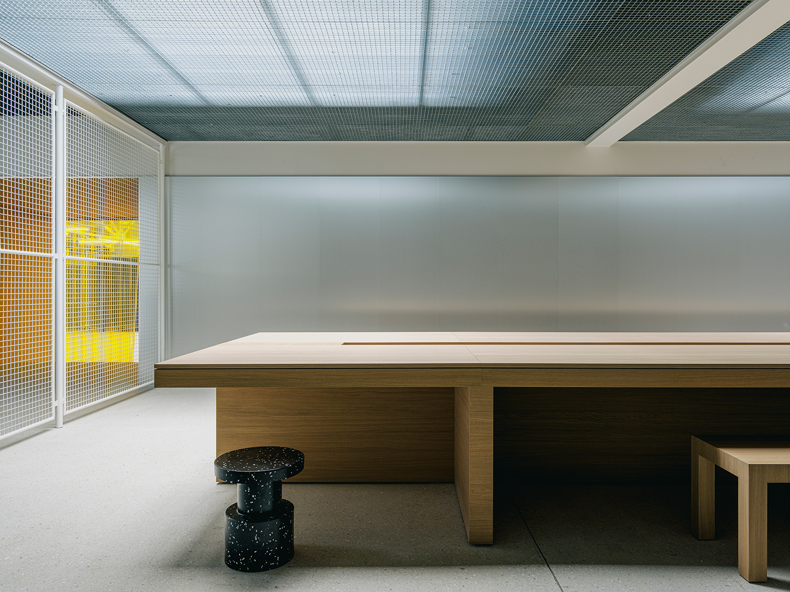 Yard Agency, architectural office project with Normann Copenhagen's Bit Stools