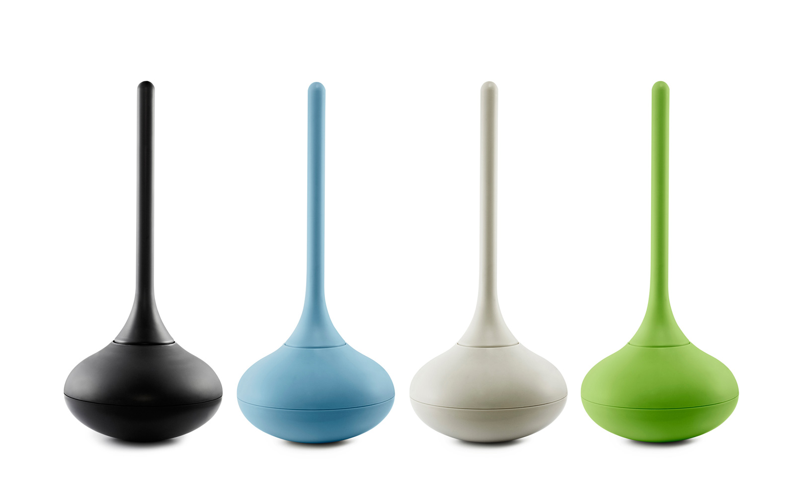 Ballo Toilet Brush In Blue Modern And Unconventional Design - Undefined ballo toilet brush in blue modern and unconventional design - undefined