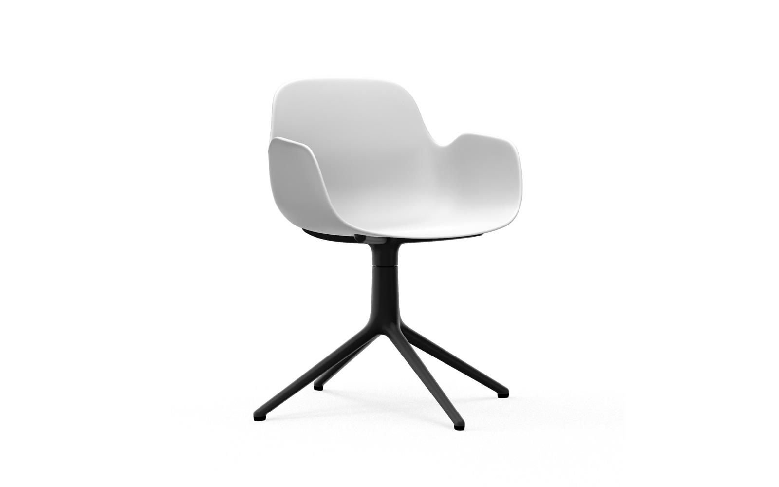 Form Armchair Swivel 4L Alu