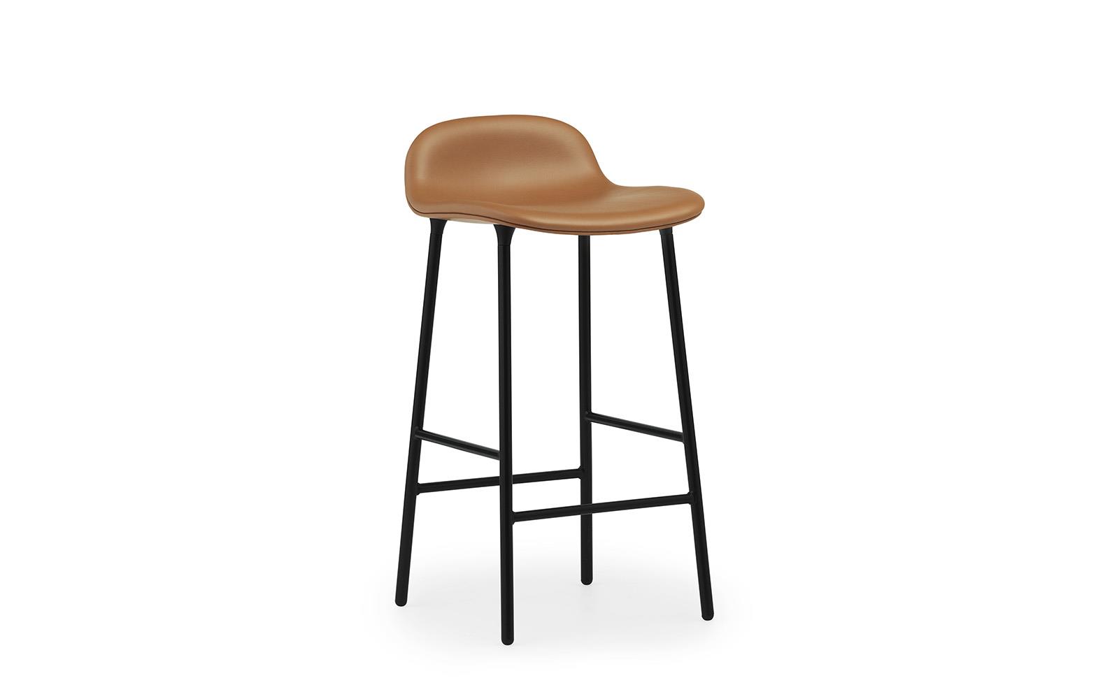 Form Barstool 65 cm Full Upholstery Steel