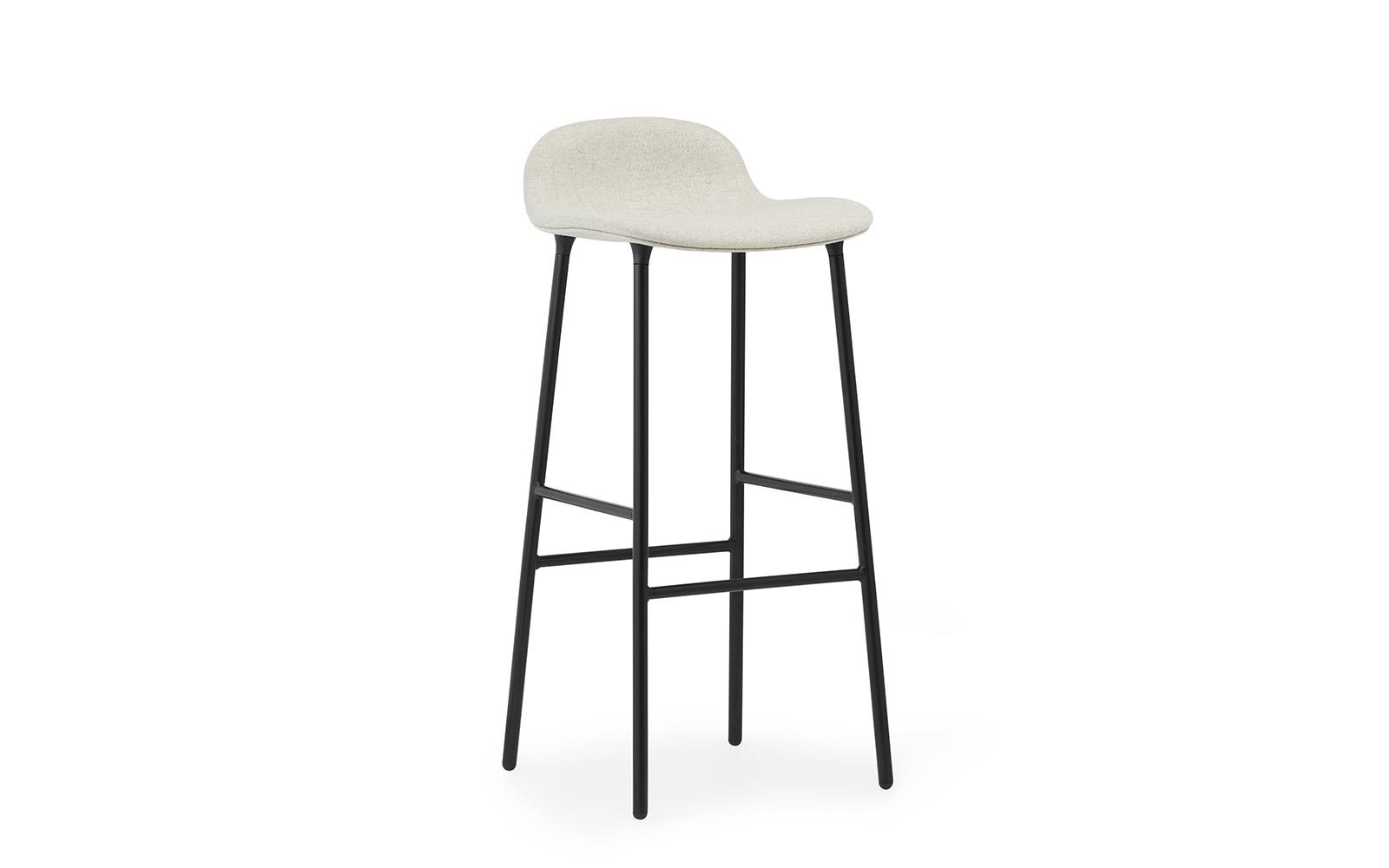 Form Barstool 75 cm Full Upholstery Steel