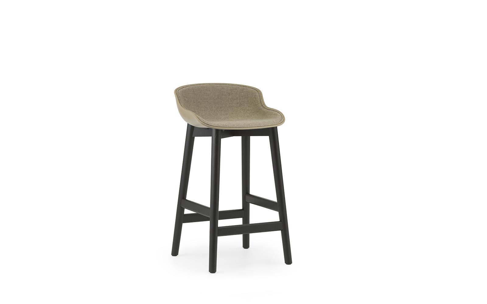 Hyg Barstool 65 cm Front Upholstery Wood
