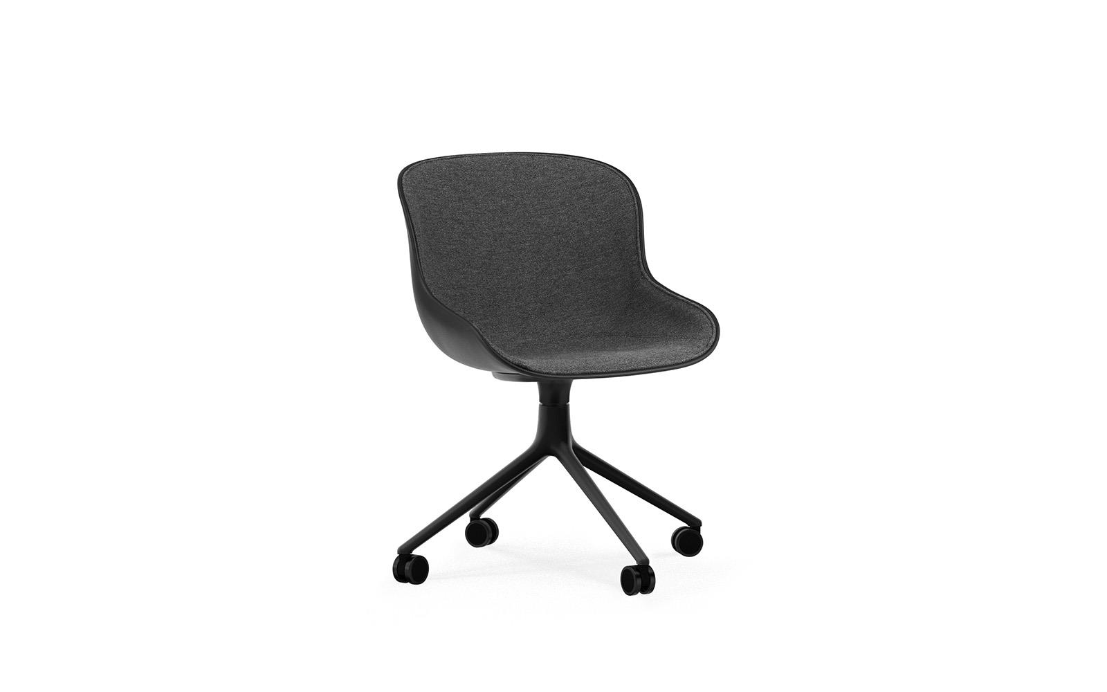 Hyg Chair Swivel 4W Front Upholstery