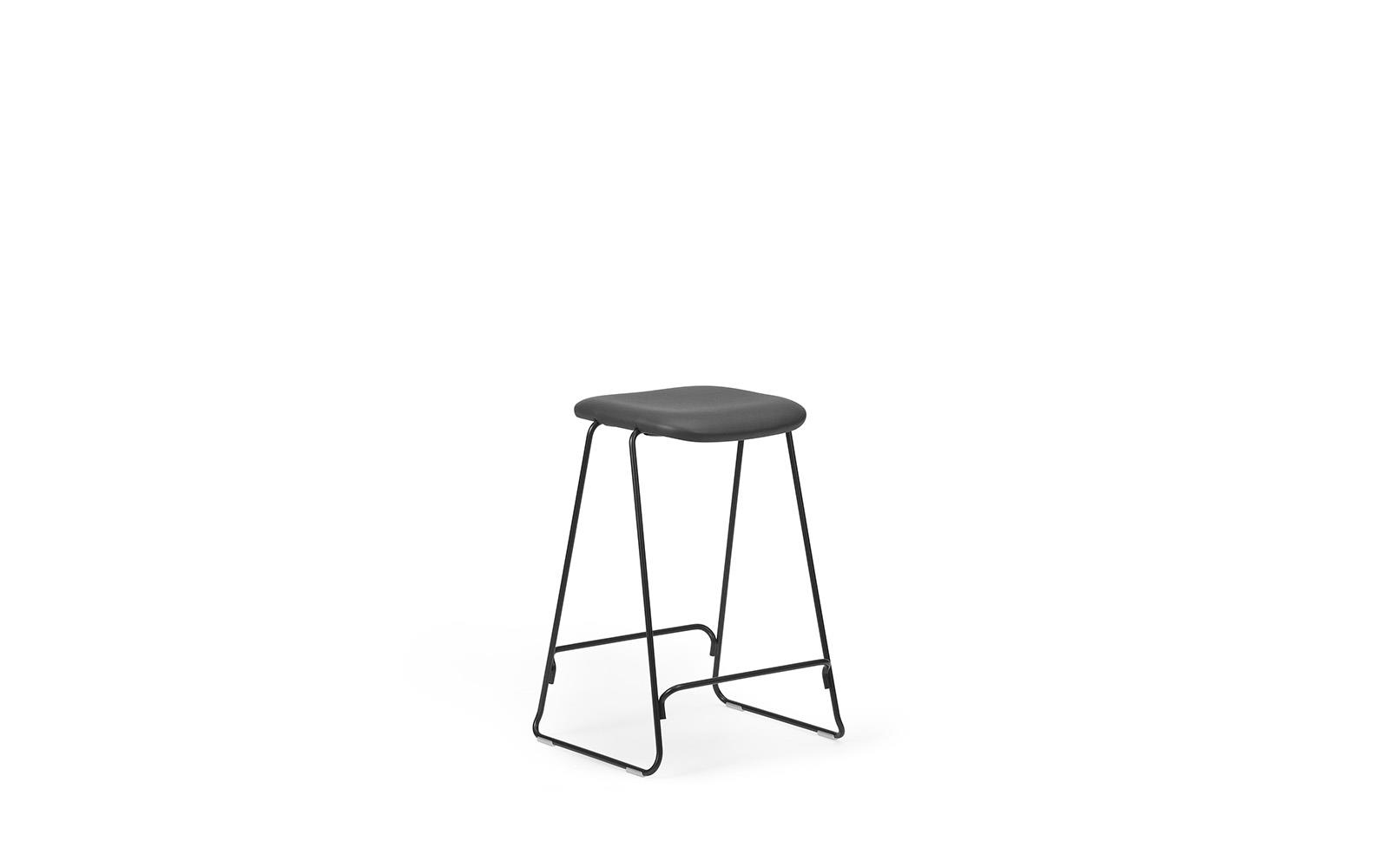Just Barstool 65 cm Full Upholstery Steel