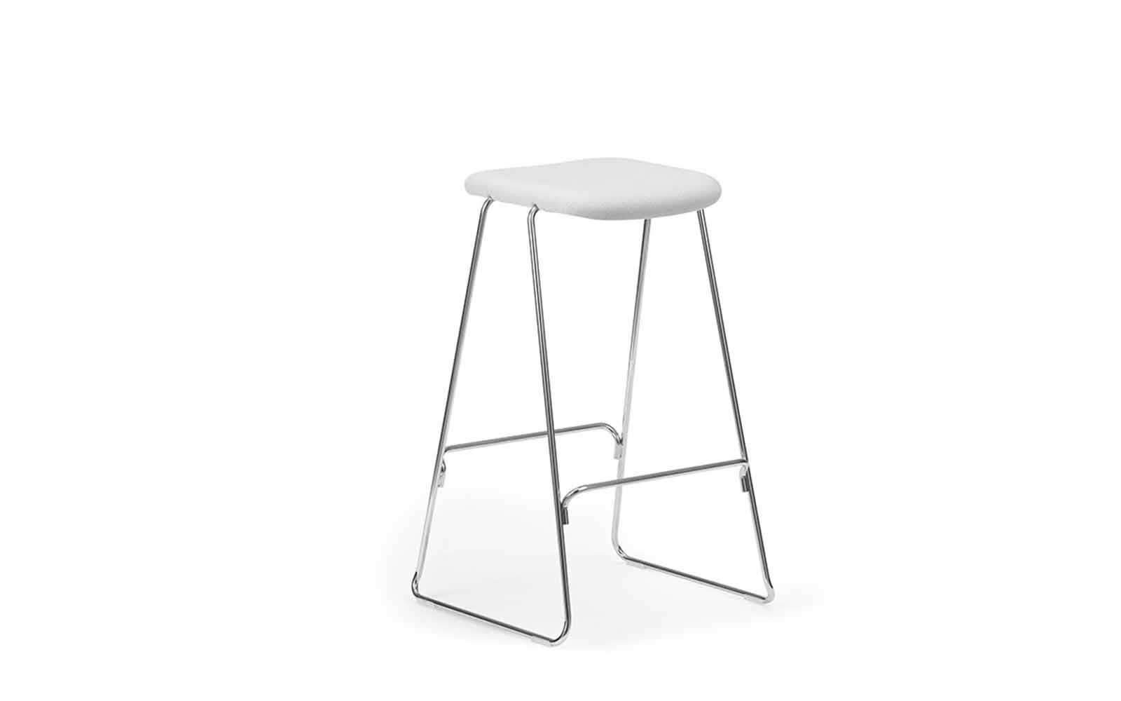 Just Barstool 75 cm Full Upholstery Steel