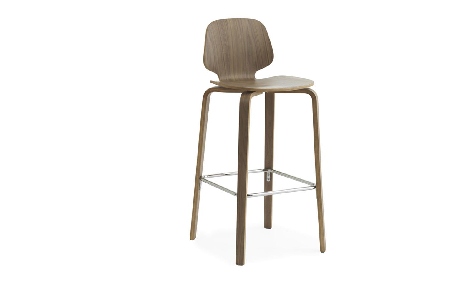 My Chair Barstool 75 cm Chrome & Steel