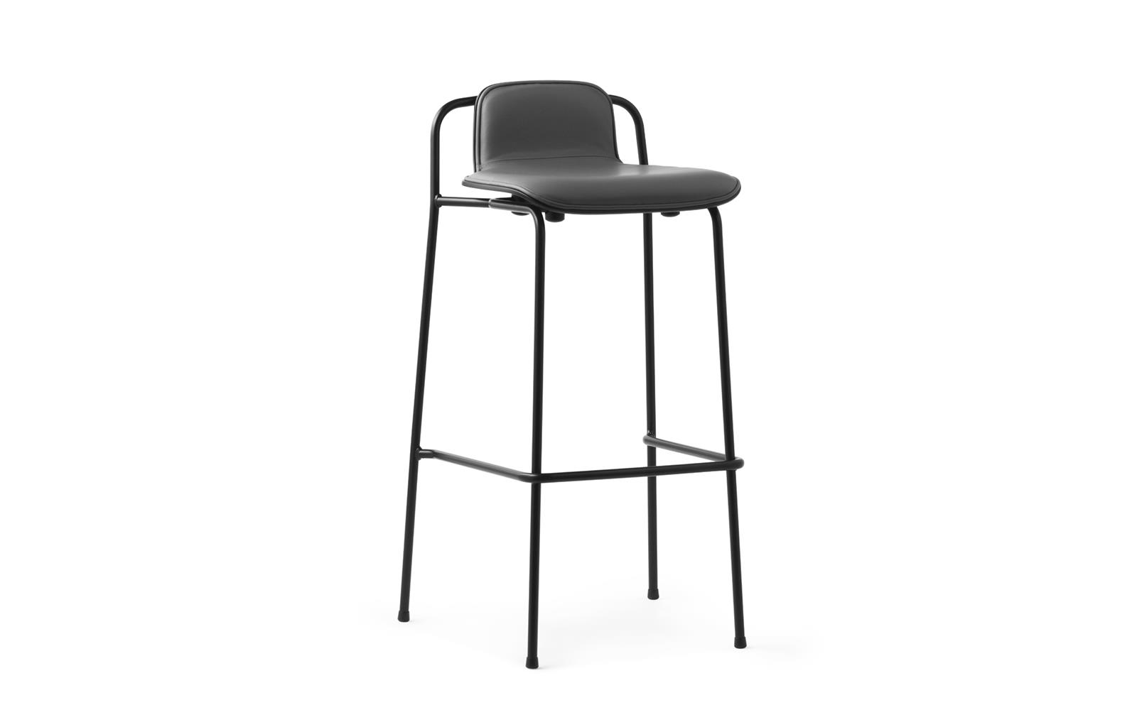 Studio Barstool 75 cm Front Upholstery Steel